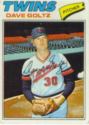 1977 Topps Baseball Cards      321     Dave Goltz
